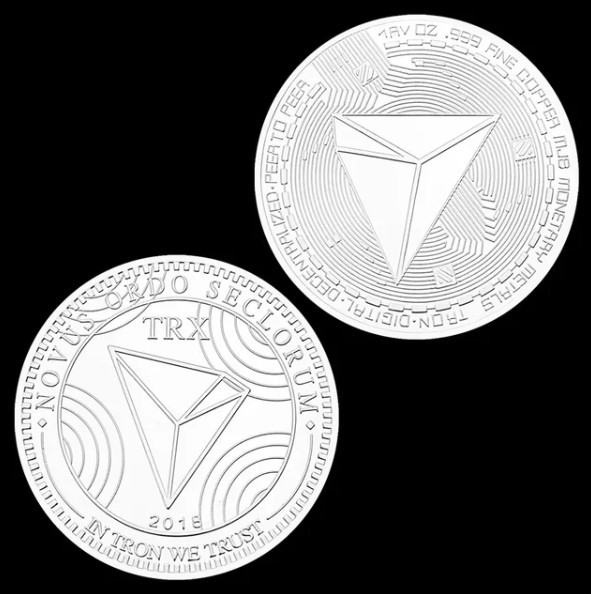 Moneda crypto pentru colectionari, GMO, Tron TRX [2]