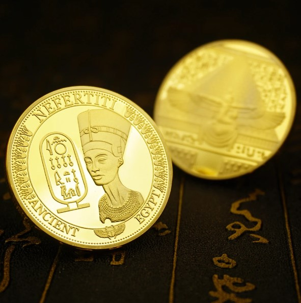Moneda pentru colectionari, GMO, Egypt Gods, Nefertiti [6]