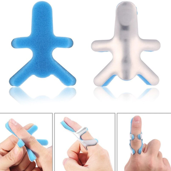 Orteza Imobilizare Deget, Protectie si Suport din Aluminiu, CRM, Marime M, Lungime Deget 6-8 cm [3]