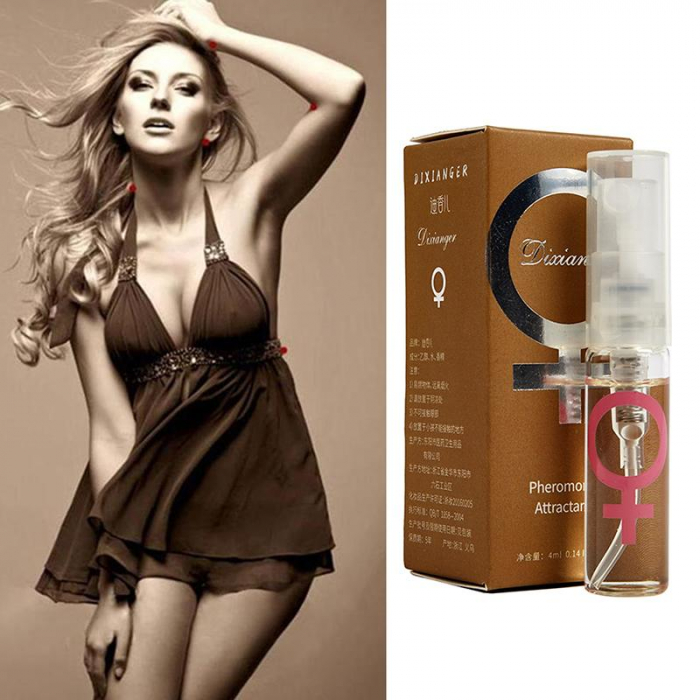 Parfum atractant cu feromoni, GMO, Lure Him, folosit de femei [4]