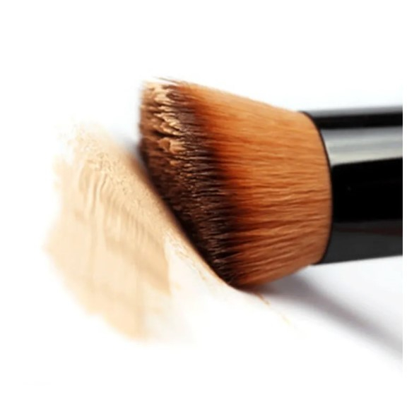 Pensula profesionala pentru machiaj, EVNC, tehnologie Kabuki, potivita pentru pudra, blush si fond de ten [2]