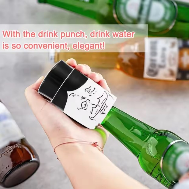 Perforator pentru Sticle - Desfacator Capac pentru Băuturi cu Pai [7]