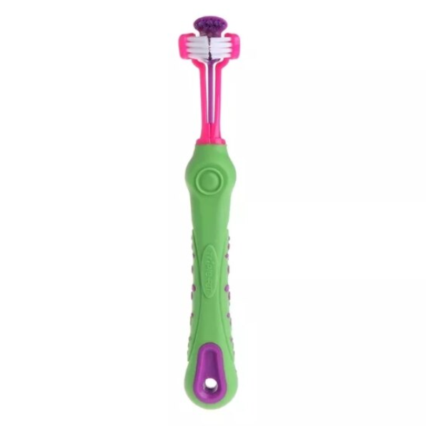 Periuta pentru ingrijirea si curatarea dentara, CRM, Cap triplu pentru igienă perfectă, 3D [2]