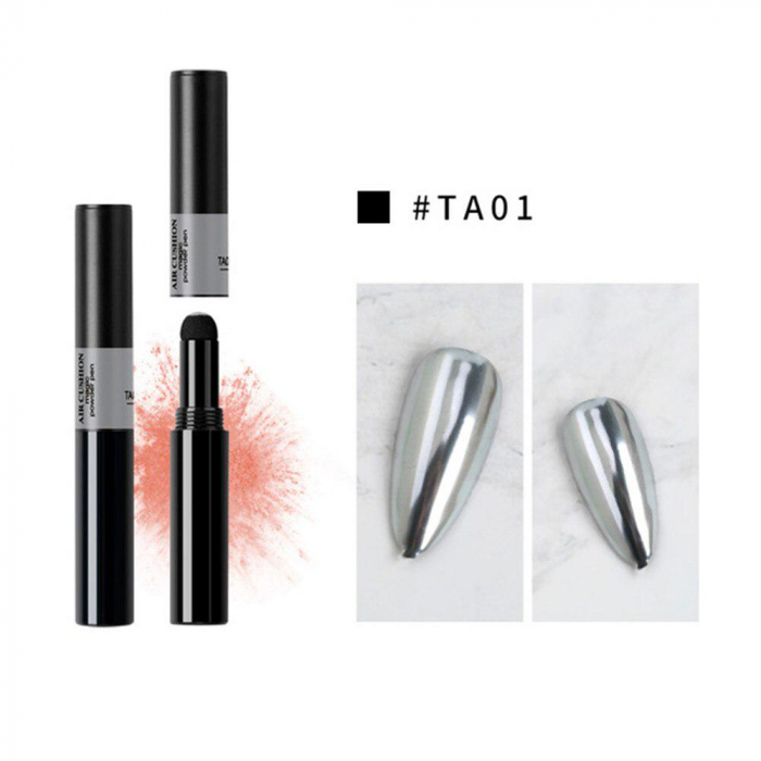 Pigment pentru unghii, EVNC, Magic Pen, efect oglinda [2]