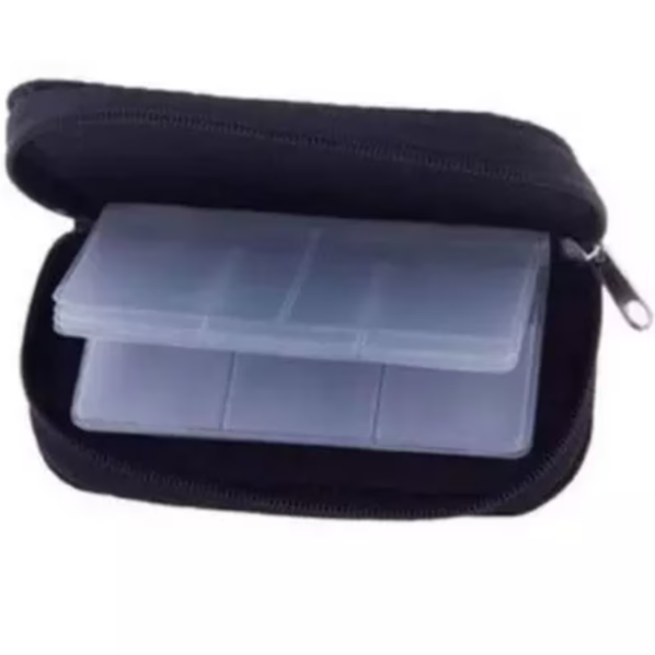 Portofel Organizator pentru Carduri SD/MMC/MS/PRO Duo, CRM, 22 Compartimente, Negru [3]