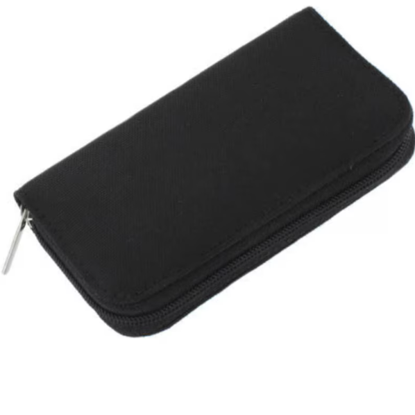 Portofel Organizator pentru Carduri SD/MMC/MS/PRO Duo, CRM, 22 Compartimente, Negru [4]