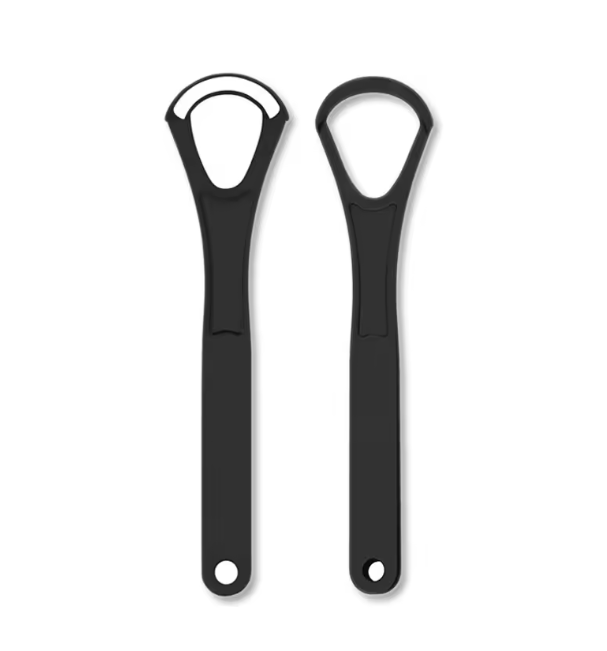 Racleta pentru limba din inox – Tongue Scraper, Cleaner Brush, ingrijire orala [2]