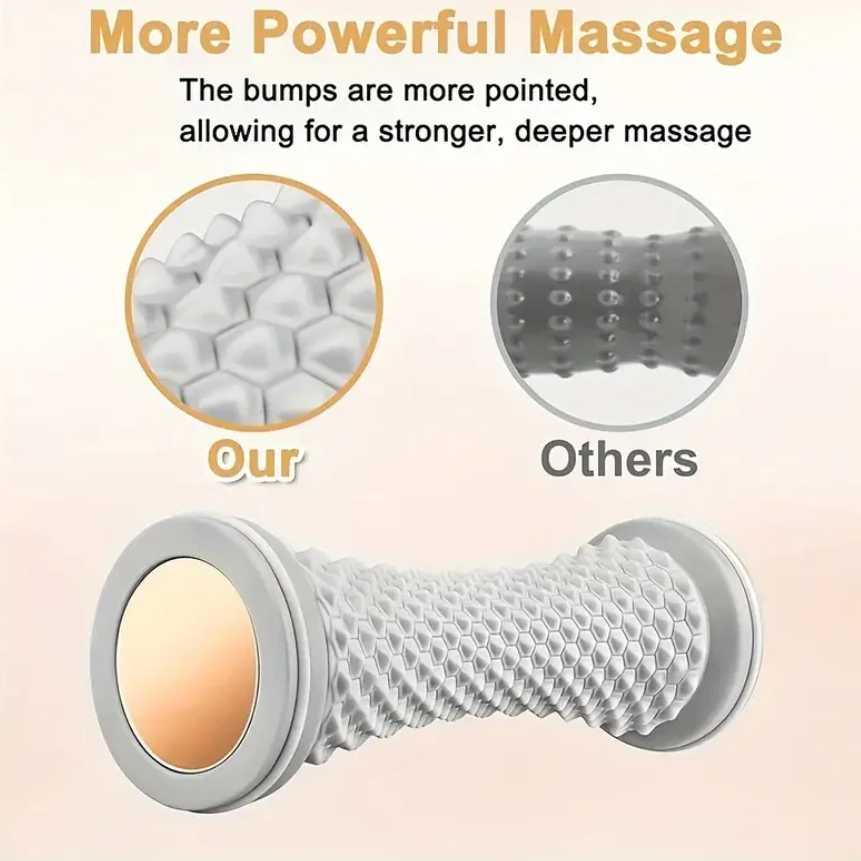 Rola masaj multifunctionala, CRM, pentru picioare si spate, reflexoterapie manuala, portabila, gri [3]