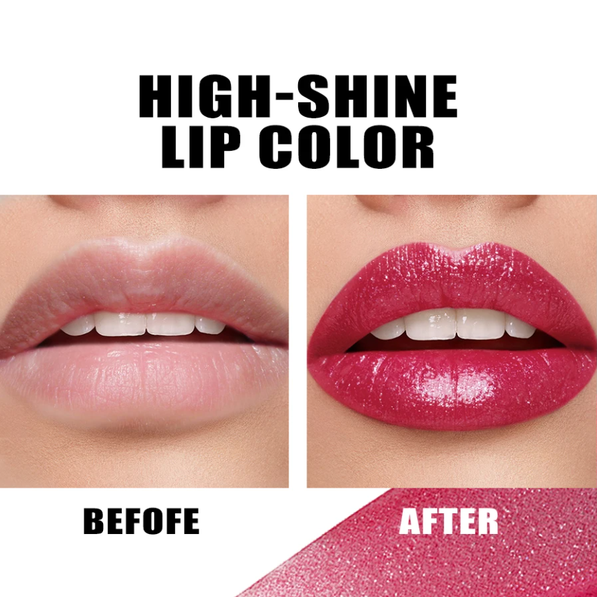 Ruj pentru buze cu finish luminos nr10, CRM, formula fina, usor de aplicat, stick potrivit pentru machiaj zilnic [2]