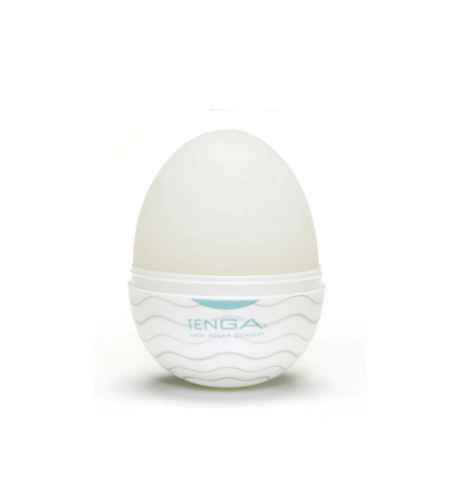 Prezervativ stimulator, GMO, Tenga Egg Misty Wavy [3]