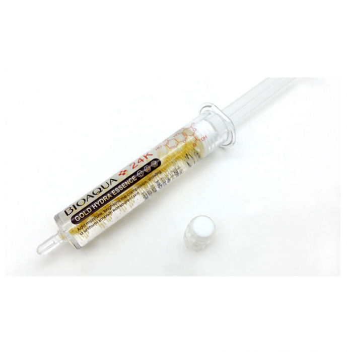 Serumul BIOAQUA cu 24k Gold Foil Water Light Needle - hidratare si intinerire a tenului [3]