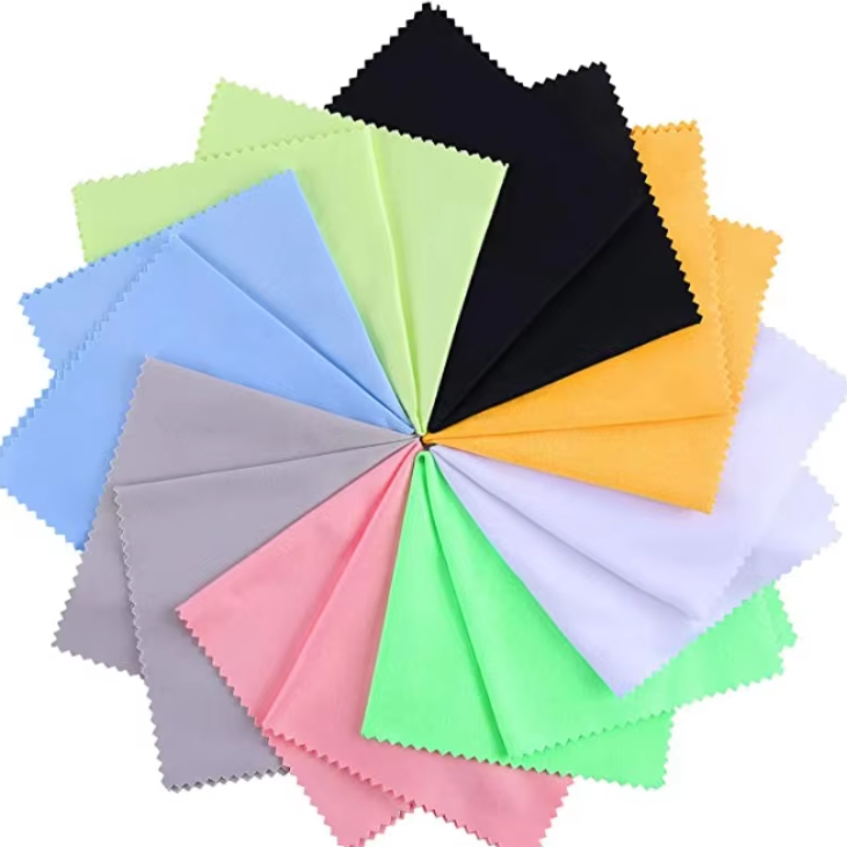 Set 100 Bucăți Șervețele de Curățare din Cârpă Microfibră, CRM, Ideal pentru Ochelari, Ecrane și Lentile Sensibile, Multicolor [2]