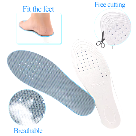 Set 2 Branturi cu inaltare de 1.5 cm, CRM, Suport Talpa Incaltaminte, 36-40, unisex, gri [3]