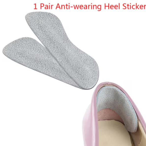 Set 2 branturi pentru protectie calcai, CRM, accesorii incaltaminte, autoadezive, gri [4]
