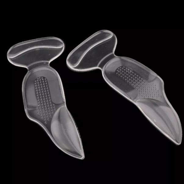 Set 2 branturi pentru talpa, suport interior de incaltaminte, CRM, cu calcai, marime universala, transparent [3]