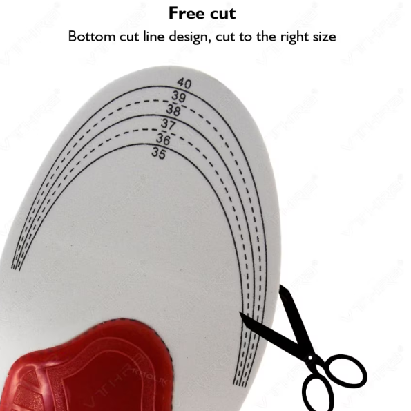 Set 2 Branturi Suport Arc Picior Plat, CRM, Amortizare și Confort, Unisex, 35-39 nr [8]