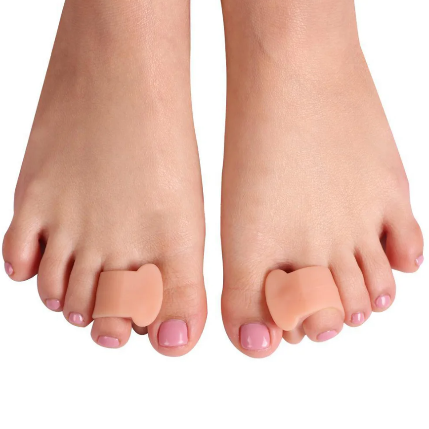 Set 2 buc Corector monturi hallux valgus din silicon, CRM,  separator degete picior, protector deget mare, suport ortopedic reutilizabil, unisex [8]