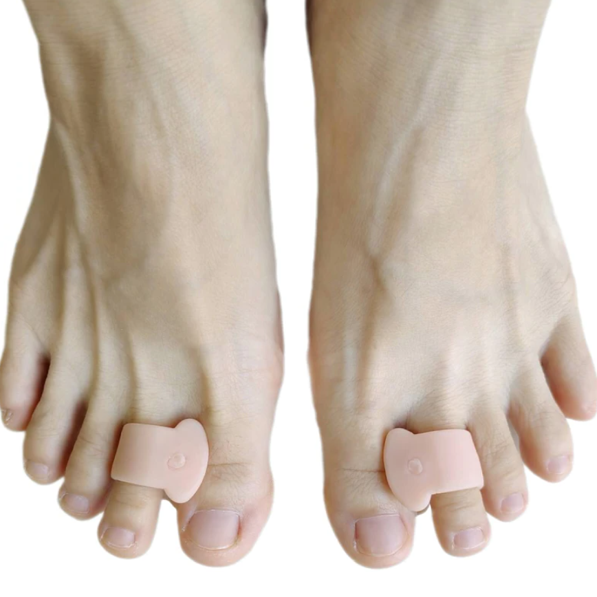 Set 2 buc Corector monturi hallux valgus din silicon, CRM,  separator degete picior, protector deget mare, suport ortopedic reutilizabil, unisex [1]