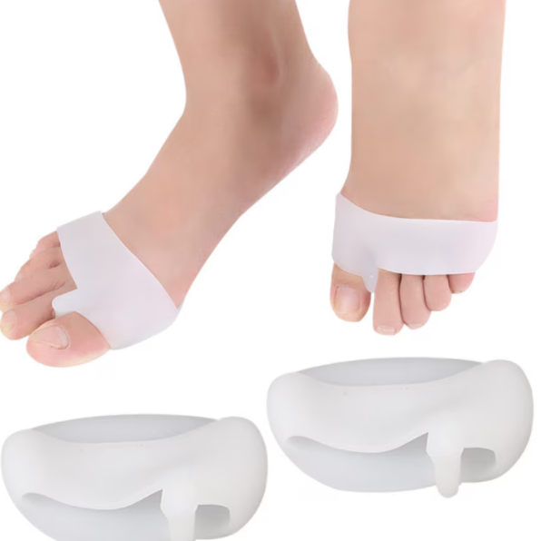 Set 2 buc Protectie Mont si Separator Deget Mare, CRM, silicon moale, respirabil, elastic, unisex, marime universala [6]