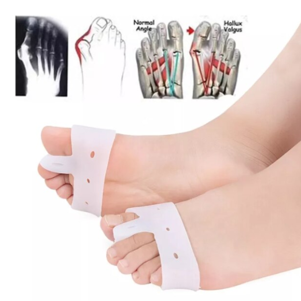 Set 2 protectii monturi si separator deget mare, CRM, silicon moale, respirabil, elastic, unisex, marime universala [5]