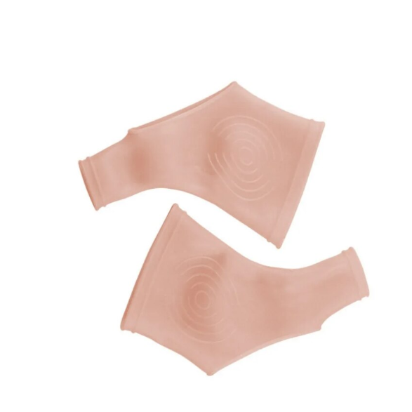 Set 2 protectii pentru degetul mare si incheietura, ameliorarea durerilor, CRM, din silicon, bej [6]