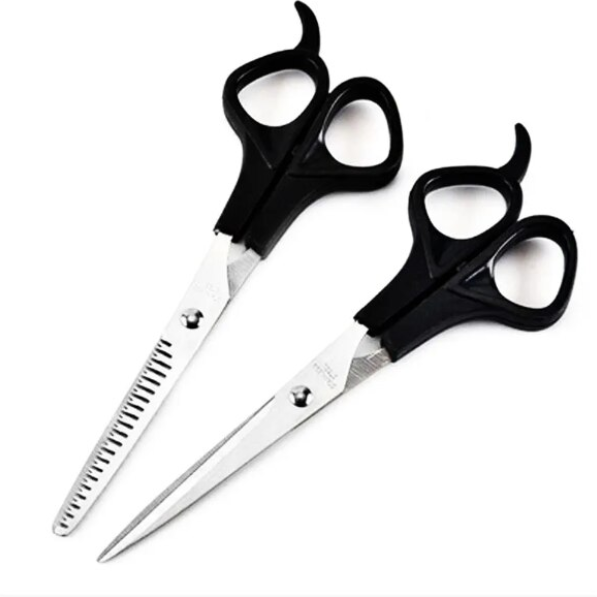 Set 3 Accesorii Îngrijire Păr, Tuns și Texturare, CRM, Negru [5]