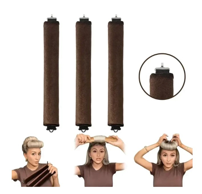 Set 3 ondulatoare pentru păr EVNC – Lazy Hair Curlers | Fără căldură [3]