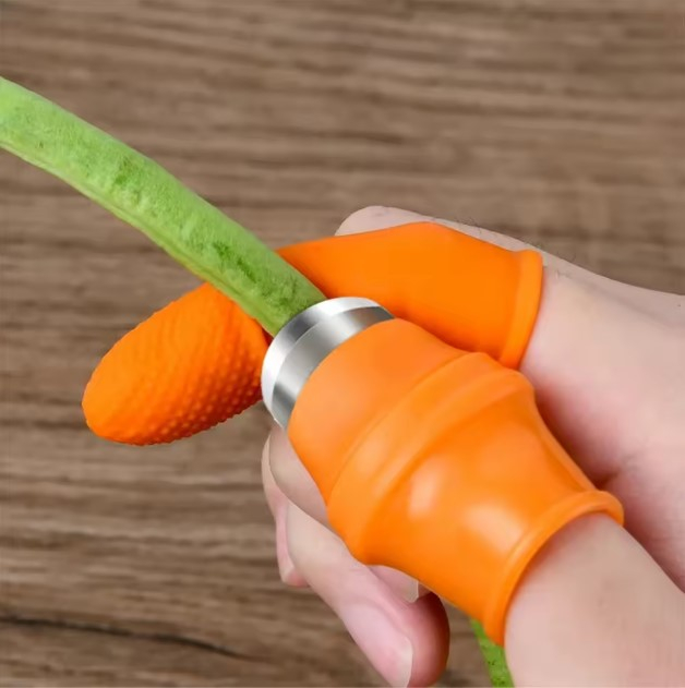 Set 5 Protecții din Silicon pentru Degete EVNC - Knife Finger Protector [3]