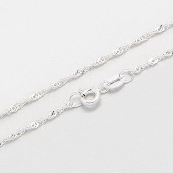 Set Bijuterii Elegant, CRM, Colier si Cercei pentru Femei, Argintiu [2]