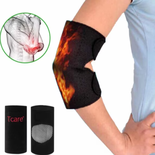 Set cotiere cu turmalina si magneti, CRM, ajustabil, unisex, marime universala, negru [2]