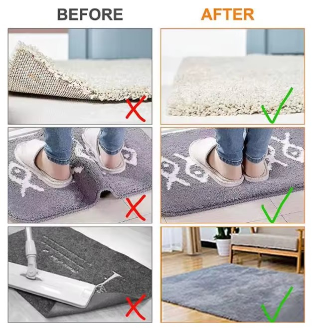 Set 4 Arici cu Silicon pentru Fixare Covor EVNC - Carpet Non-slip Sticker [7]