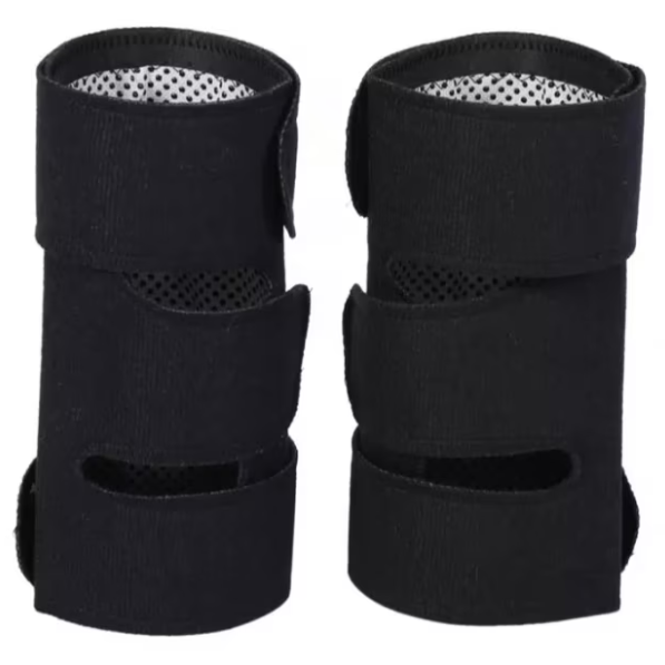Set Genunchiere cu Turmalină si Magneti, CRM, Ajustabil, Mărime Universală, Unisex, Negru [7]