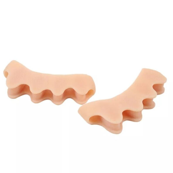 Set Separator și Corector Degete Picioare CRM, Unisex, Bej [2]