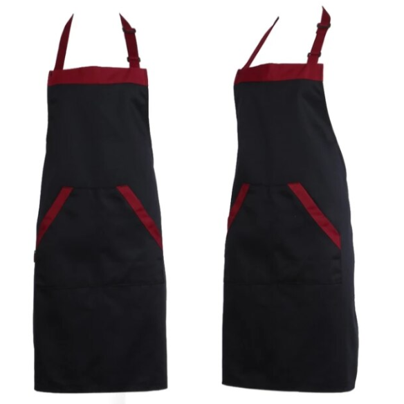 Sort cu buzunare, CRM, Reglabil, Unisex, Negru-Roșu [3]