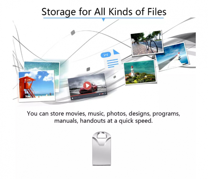 Stick USB 3.1, 2TB, argintiu [5]