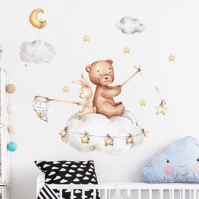 Sticker autocolant pentru perete, ADM, Beautiful Dreams, 70x66 cm [2]