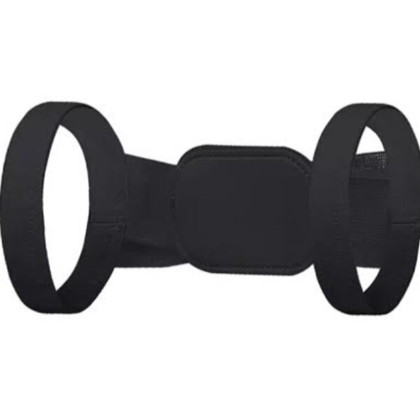 Suport pentru corectare postura, CRM, ajutor pentru spate si umeri, reglabil, negru [3]