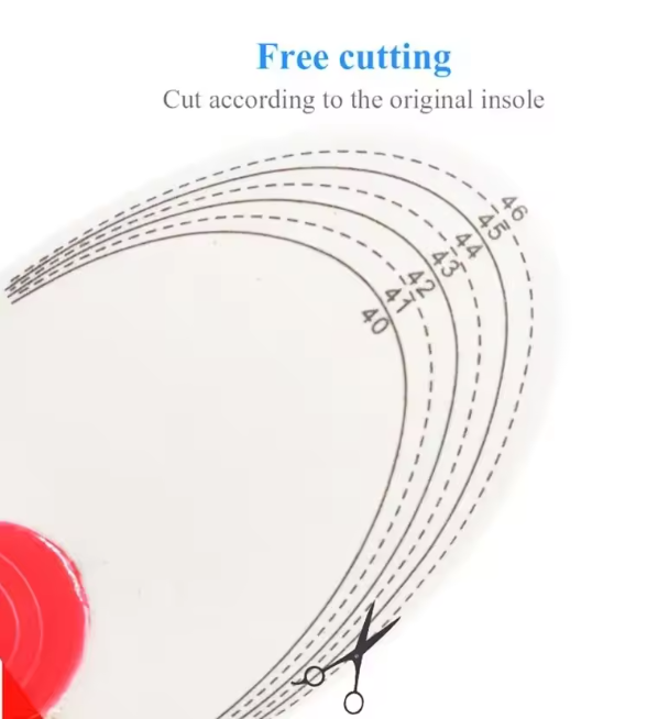 Talpici Ortopedici EVNC - FlexSupport Damping Insoles, Absorbție de Șoc și Ventilație [3]