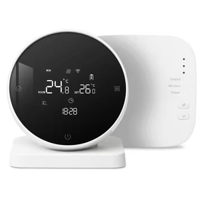 Termostat Wi-Fi BeOk BOT-R7B-X pentru Centrala pe Gaz – Control Aplicatie, Programare, Incarcare USB [6]