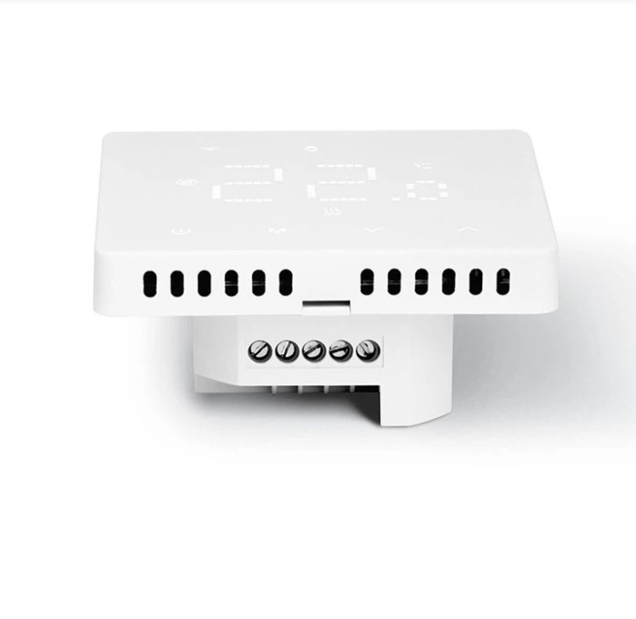 Termostat pentru centrala pe gaz si incalzirea in pardoseala prin apa BeOk TGM50-Wifi-WPB [2]