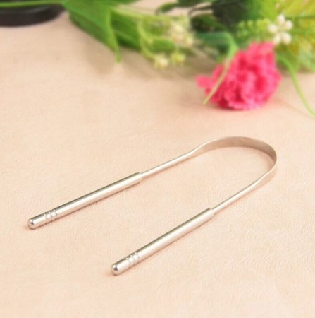 Curatator de limba Tongue Care din inox – respiratie proaspata si igiena orala [2]