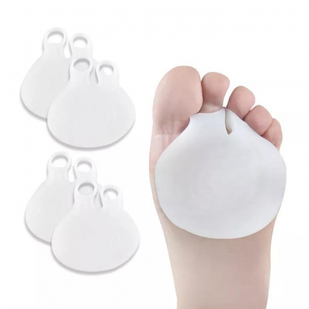 Set talonete pentru metatarsiene din silicon, ADM, ameliorarea durerii, reducerea presiunii, alb [4]
