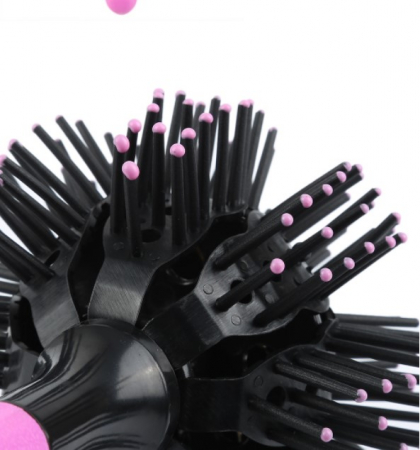 Perie de par 3D , EVNC, Ball Styling, roz [1]