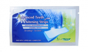 Produse albire si curatare dinti - Set de benzi pentru albirea completa a dintilor, GMO, Advanced White