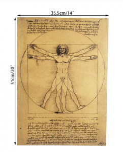 Poster roluit din hartie, GMO, Leonardo Da Vinci