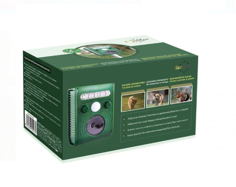 Casa, Gradina & Bricolaj - Aparat cu Ultrasunete Repelent pentru Animale și Păsări EVNC - Culoare Verde