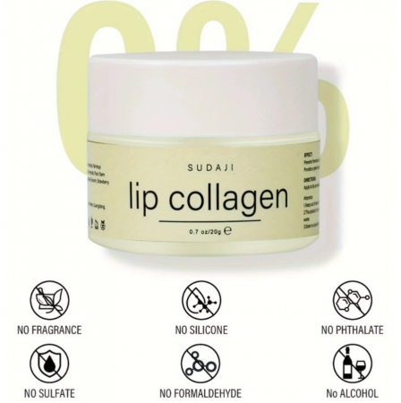 Balsam pentru buze cu colagen, ADM, LipPlumper, efect de umplere, volum si hidratare, 20g [2]