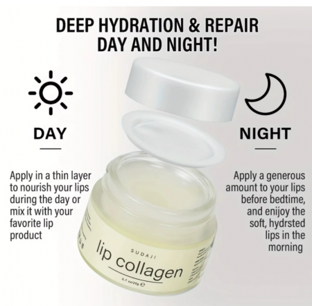Ingrijire personala - Balsam pentru buze cu colagen, ADM, LipPlumper, efect de umplere, volum si hidratare, 20g