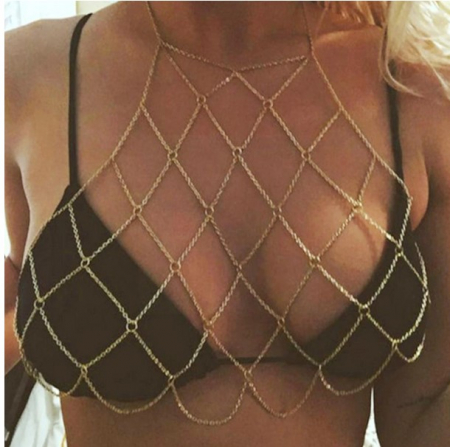 Bijuterie sexy pentru plajă, EVNC, Chest Chain, colier corporal [3]