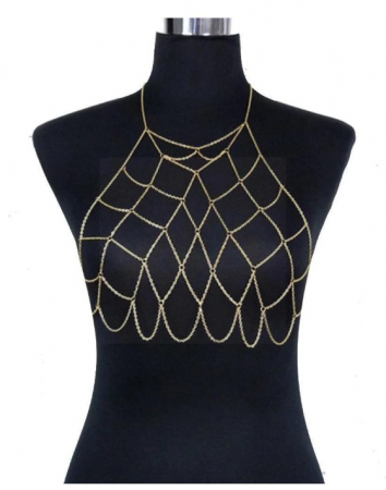 Accesorii vestimentare - Bijuterie sexy pentru plajă, EVNC, Chest Chain, colier corporal
